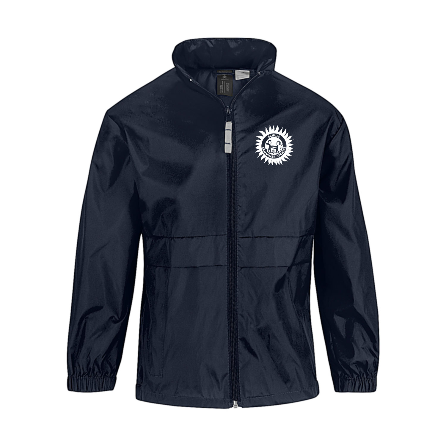 Regenjacke-navy